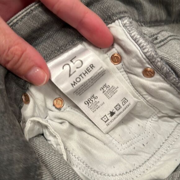 Mother Denim The looker Distressed Jeans size 25 - Picture 5 of 8